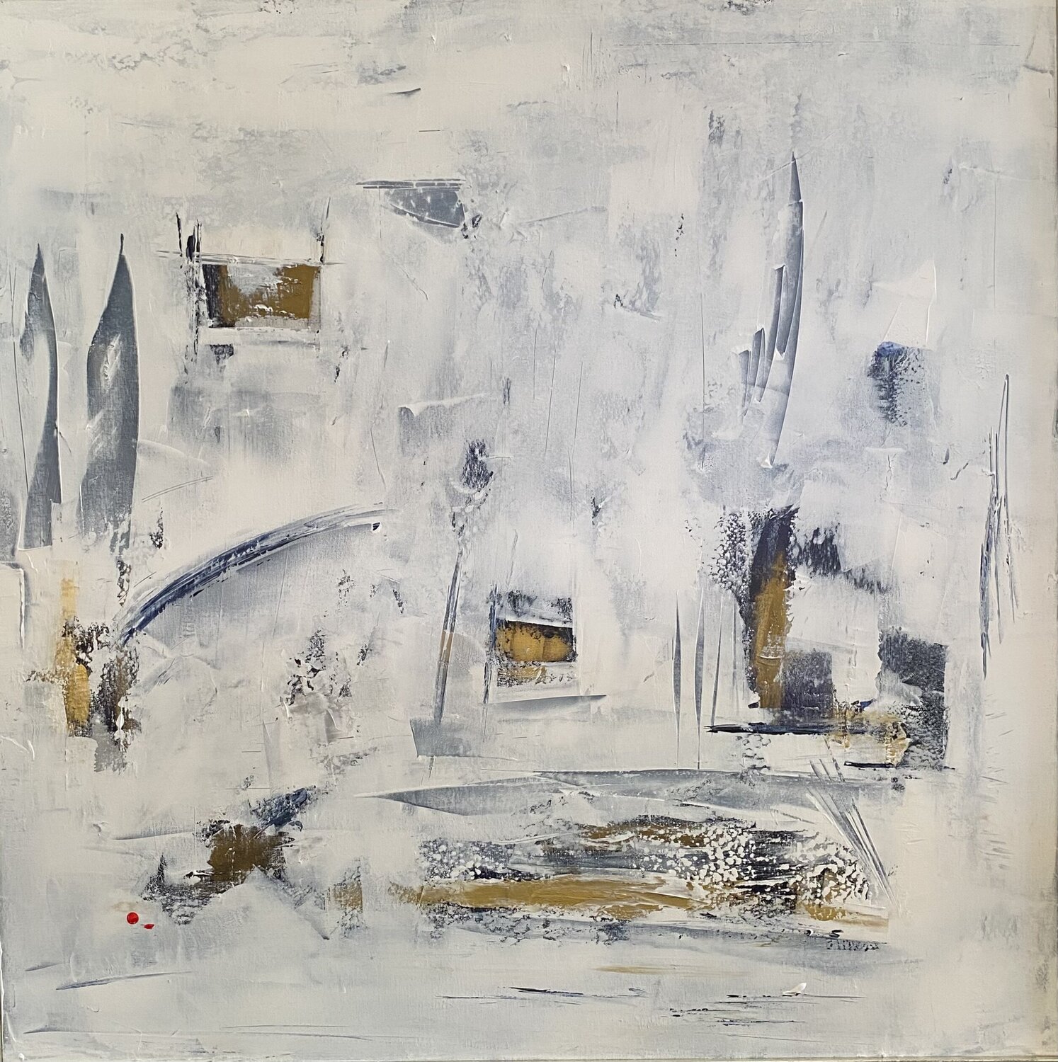 Trois mats Christine Barth Mroz Original painting for sale