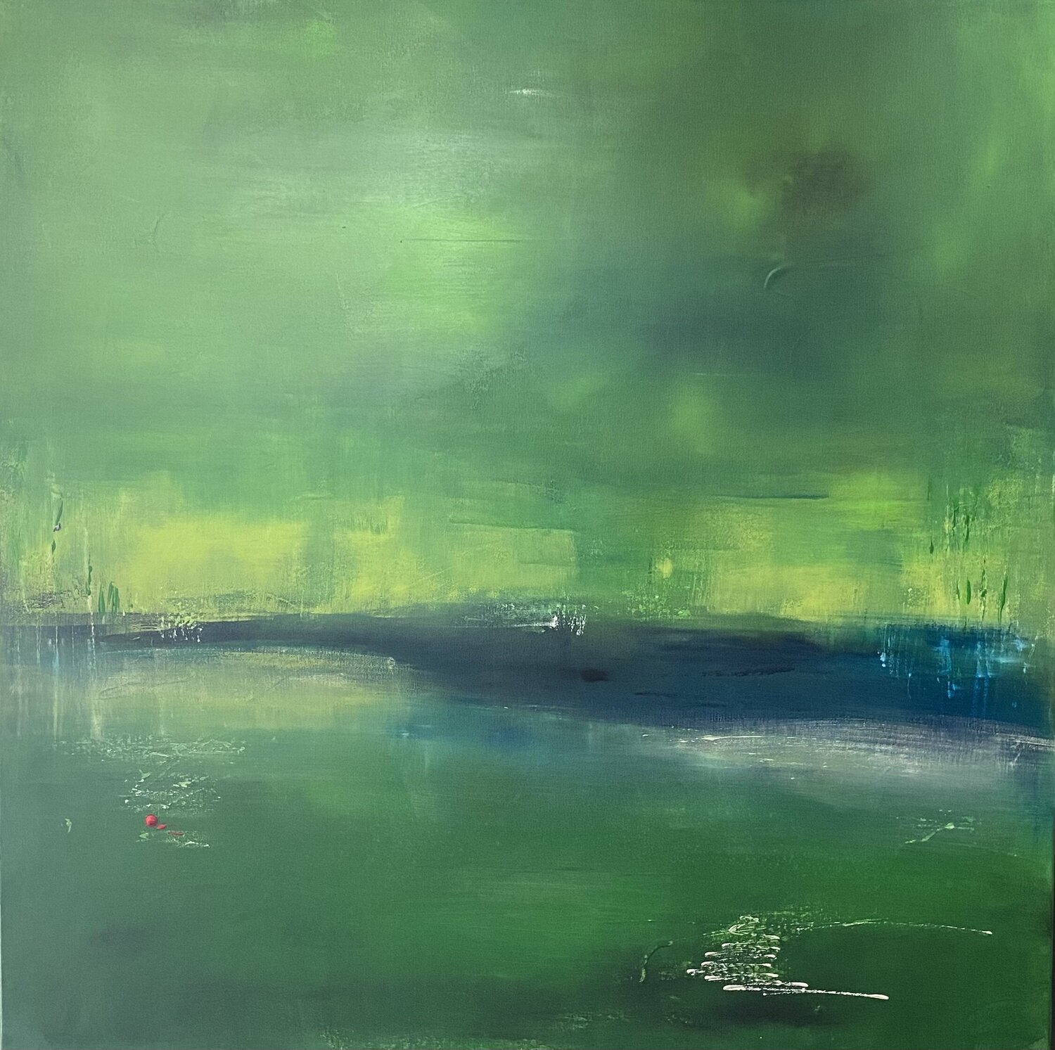 Herbes folles Christine Barth Mroz Original painting for sale