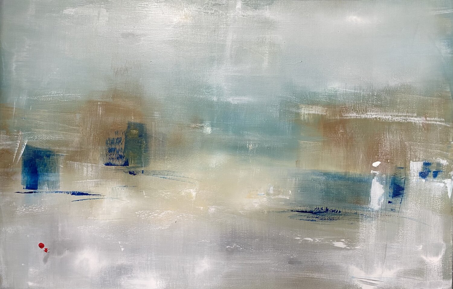 Brume d azur Christine Barth Mroz Original painting for sale