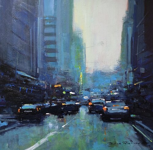 New York , n° 2483 by Philippe Perennou, Painting for Sale on Select