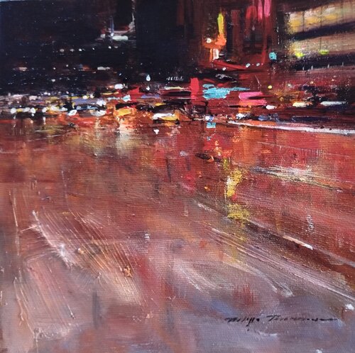 "impressions urbaines" n° 2583 by Philippe Perennou, Painting for Sale on Select