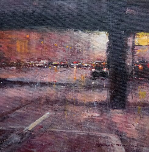"impressions urbaines, n° 2633 by Philippe Perennou, Painting for Sale on Select