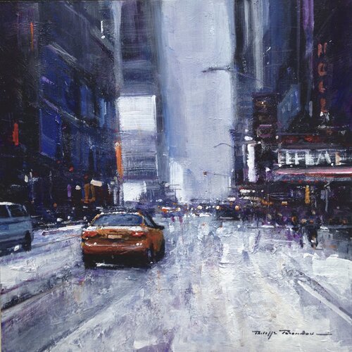 New York 2 , n° 273 by Philippe Perennou, Painting for Sale on Select