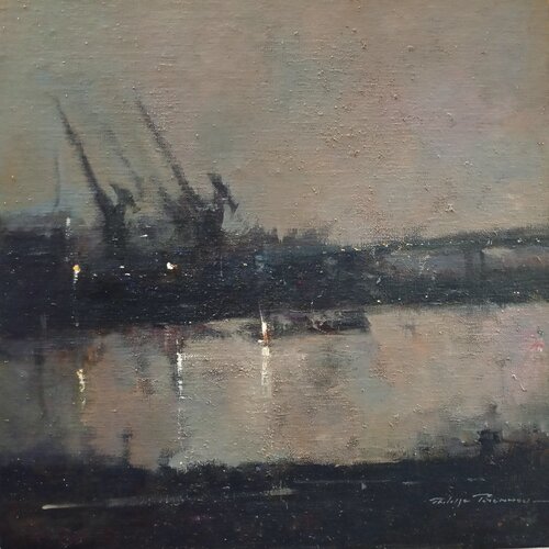 Nantes N° 2275 by Philippe Perennou, Painting for Sale on Select