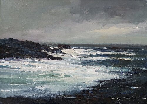 Port kerné N°213 by Philippe Perennou, Painting for Sale on Select