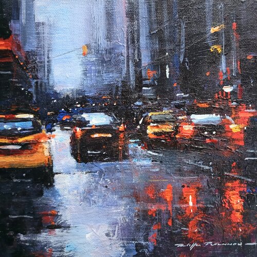 New York N° 2593 by Philippe Perennou, Painting for Sale on Select