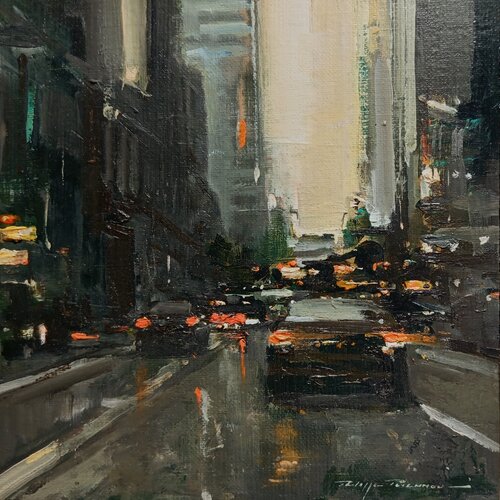 impression urbaine N° 245 by Philippe Perennou, Painting for Sale on Select