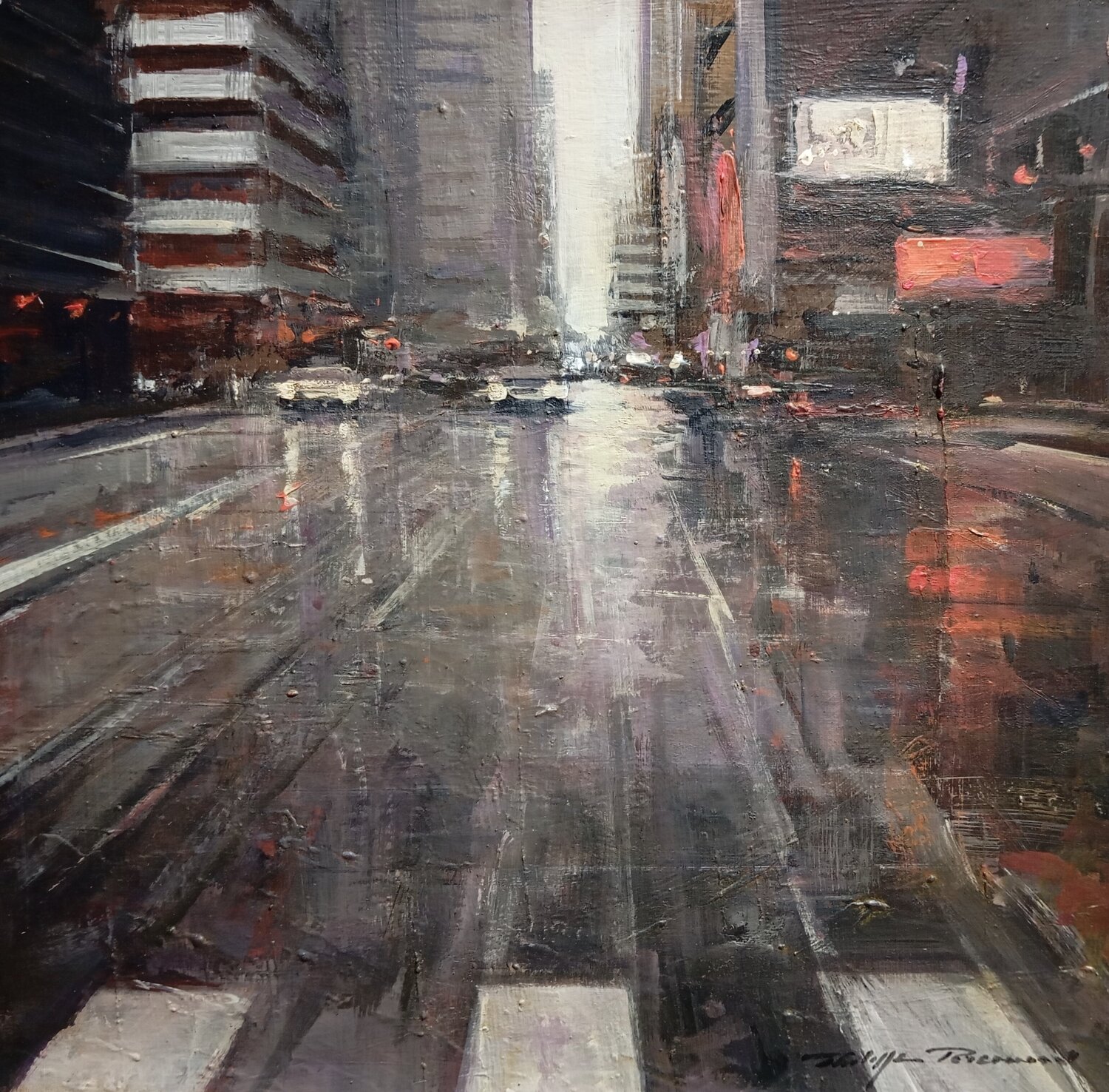 NYC N° 216 Philippe Perennou Original painting for sale
