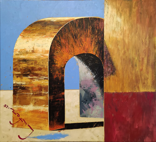 Eidolon (Arch) by Alexander Lufer, Painting for Sale on Select