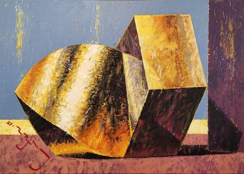 Eidolon (Twosome) by Alexander Lufer, Painting for Sale on Select