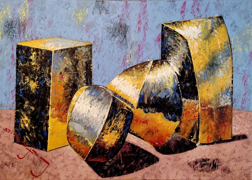 Eidolon (Target) by Alexander Lufer, Painting for Sale on Select
