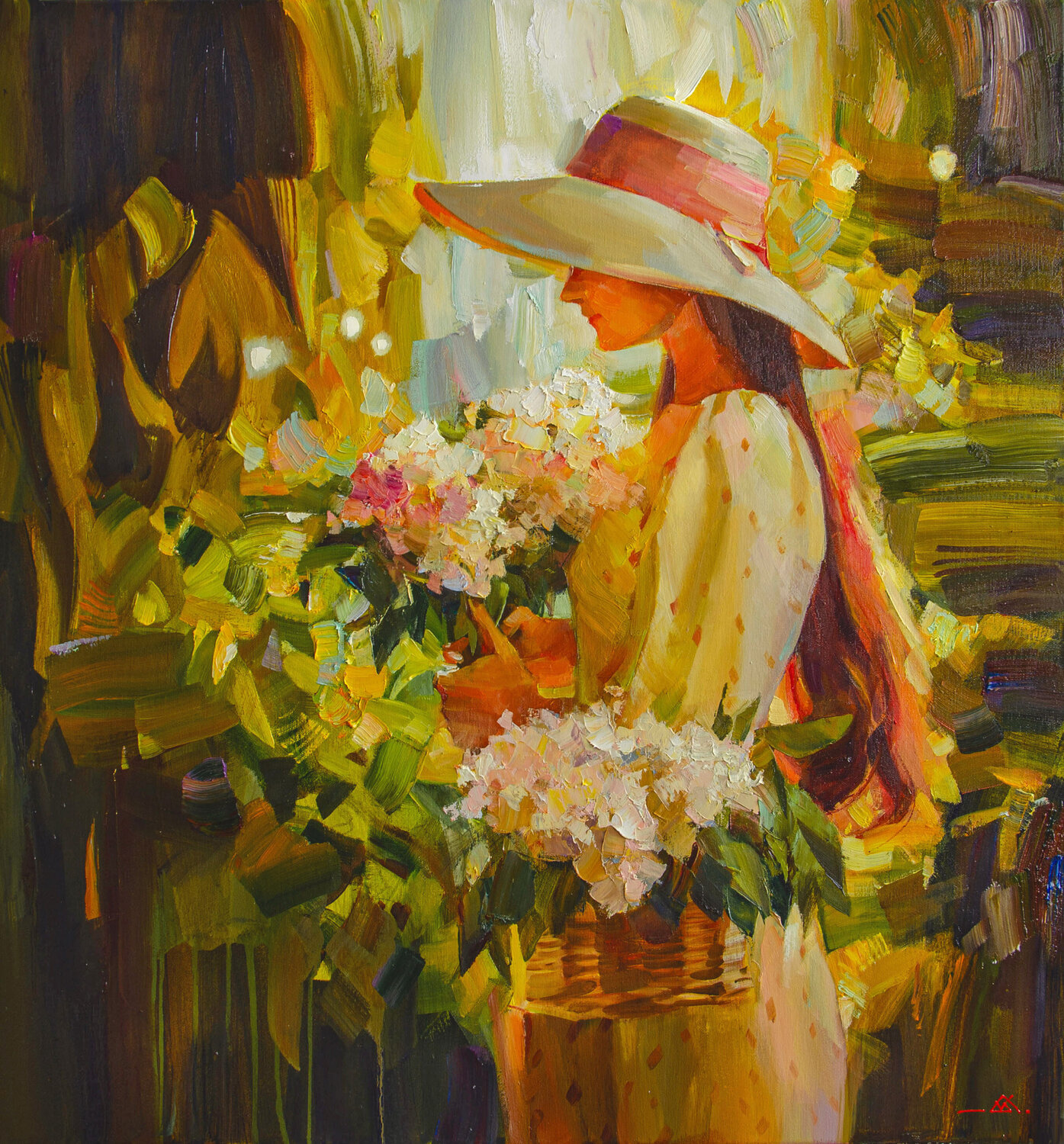 Summer mood Khodakivskyi Vasyl Original painting for sale