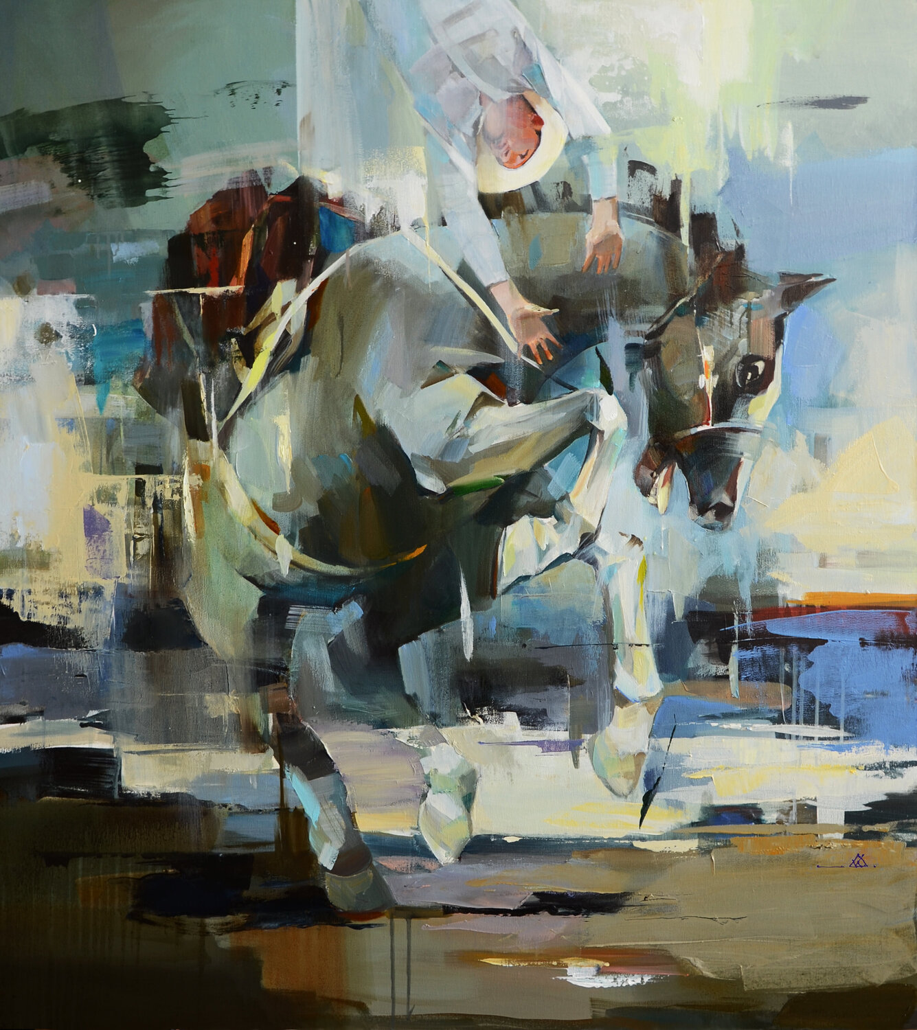 An unbroken Khodakivskyi Vasyl Original painting for sale