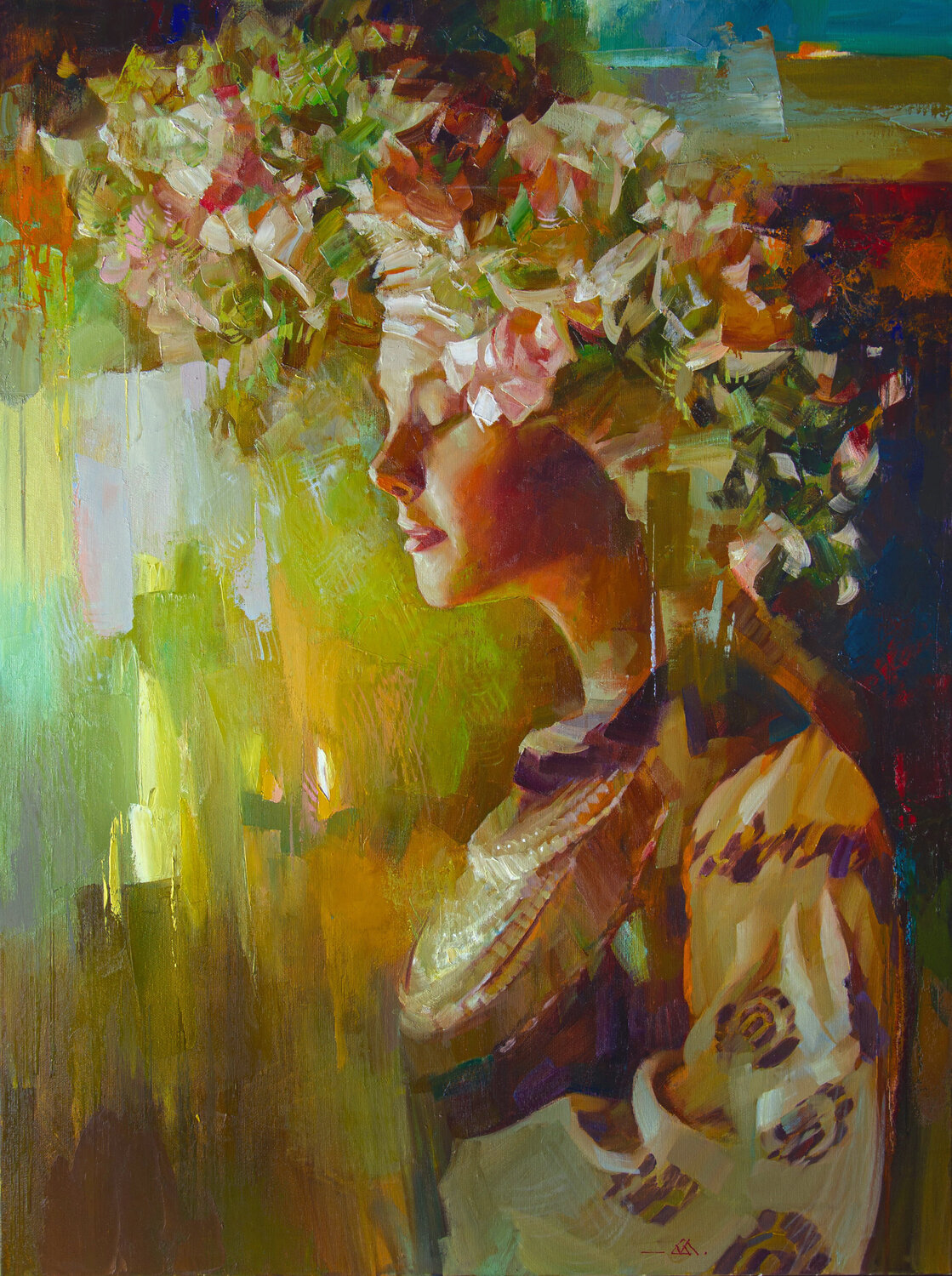 Dreamy Khodakivskyi Vasyl Original painting for sale