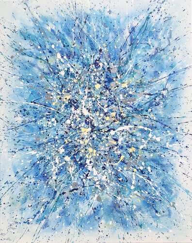 Symphony of Existence by Nataliia Krykun, Painting for Sale on Select
