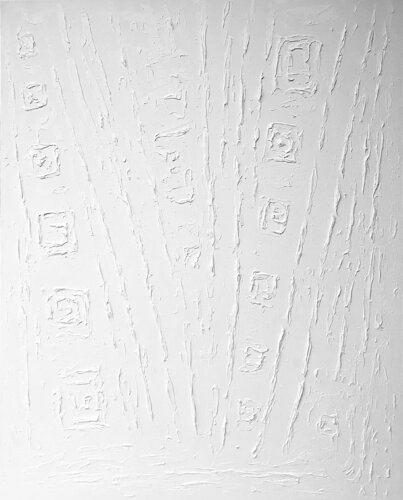„White landscape abstract “ 3d minimalism calm modern textured by Nataliia Krykun, Painting for Sale on Select