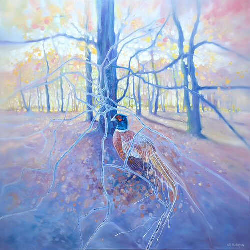 A Day in December by Gill Bustamante, Painting for Sale on Select