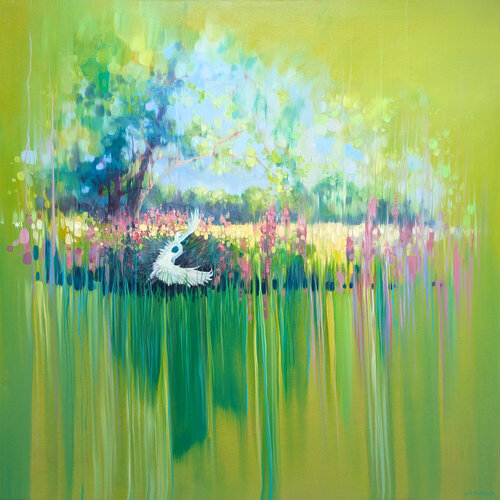 Summer Fading by Gill Bustamante, Painting for Sale on Select