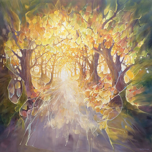 Once Upon a Time by Gill Bustamante, Painting for Sale on Select