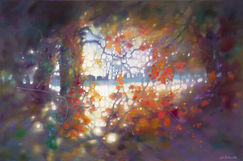 Winter Calling by Gill Bustamante, Painting for Sale on Select