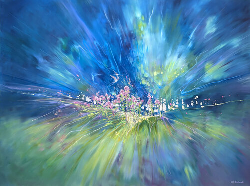 One Enchanted Summer by Gill Bustamante, Painting for Sale on Select