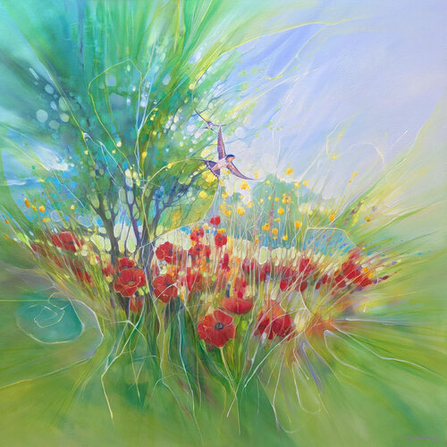 Summer Harbingers by Gill Bustamante, Painting for Sale on Select