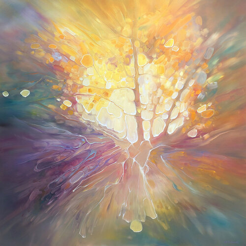 Autumn Beckons by Gill Bustamante, Painting for Sale on Select
