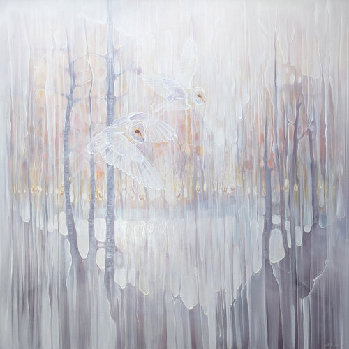 Out Of This World by Gill Bustamante, Painting for Sale on Select