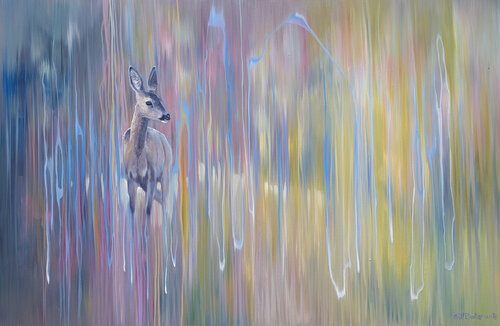 Looking Beyond by Gill Bustamante, Painting for Sale on Select