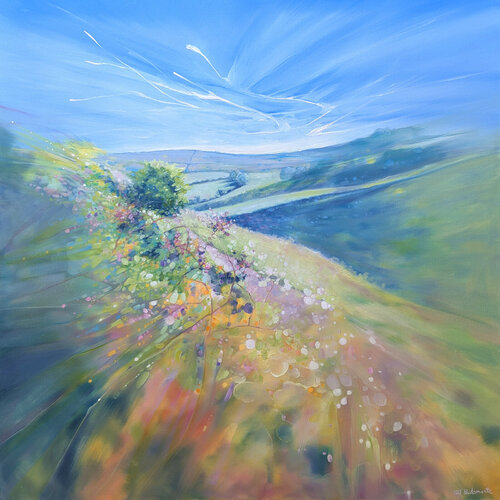 The Devil’s Dyke by Gill Bustamante, Painting for Sale on Select