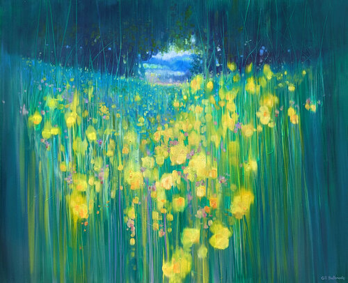The Field Beyond by Gill Bustamante, Painting for Sale on Select