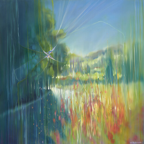 The Final Gift of Summer by Gill Bustamante, Painting for Sale on Select