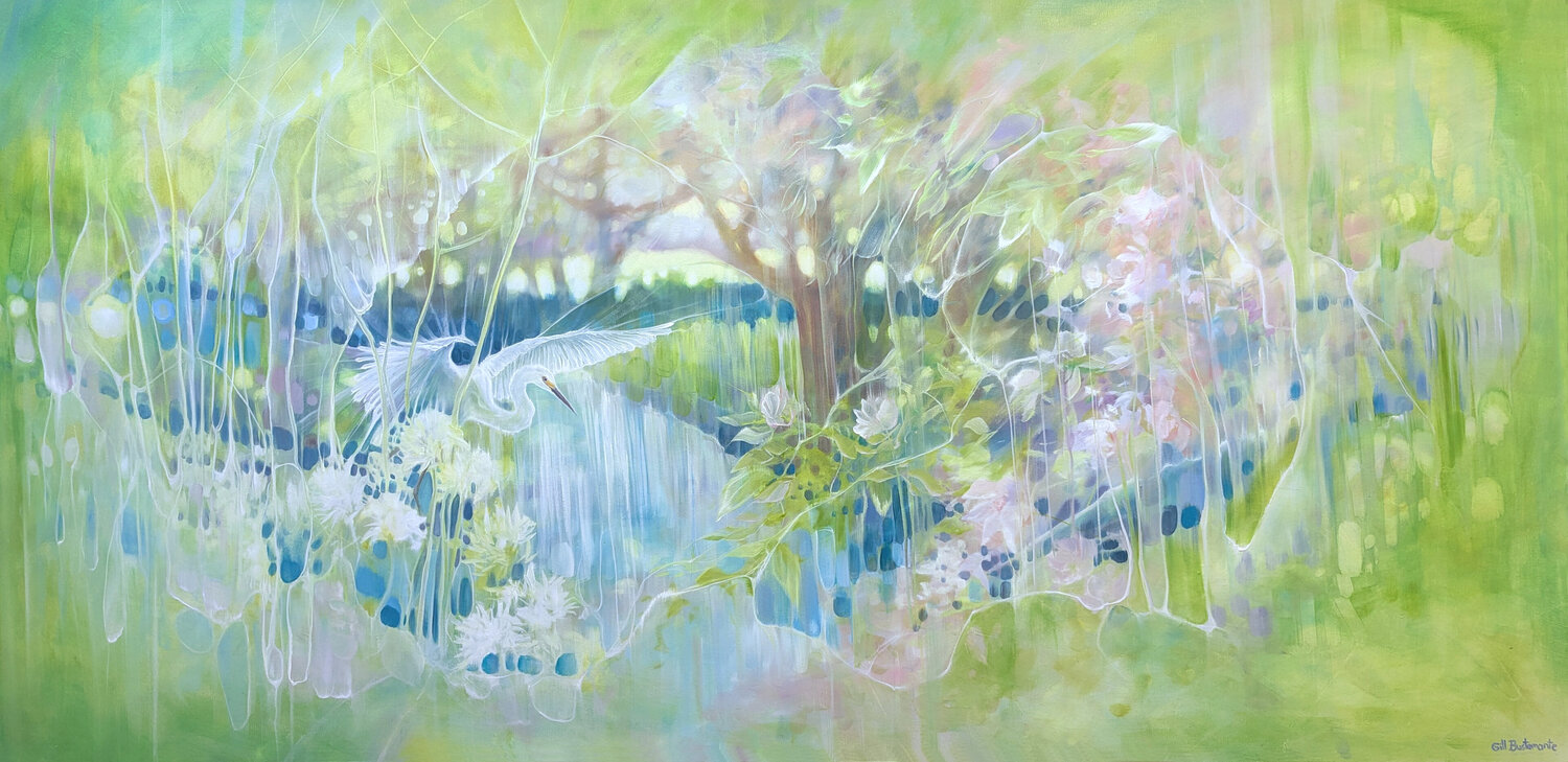 A Quiet Drama Gill Bustamante Original painting for sale