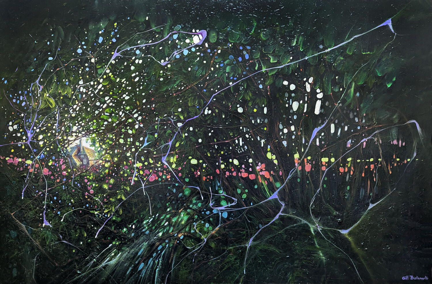 Dissolving Dream Gill Bustamante Original painting for sale