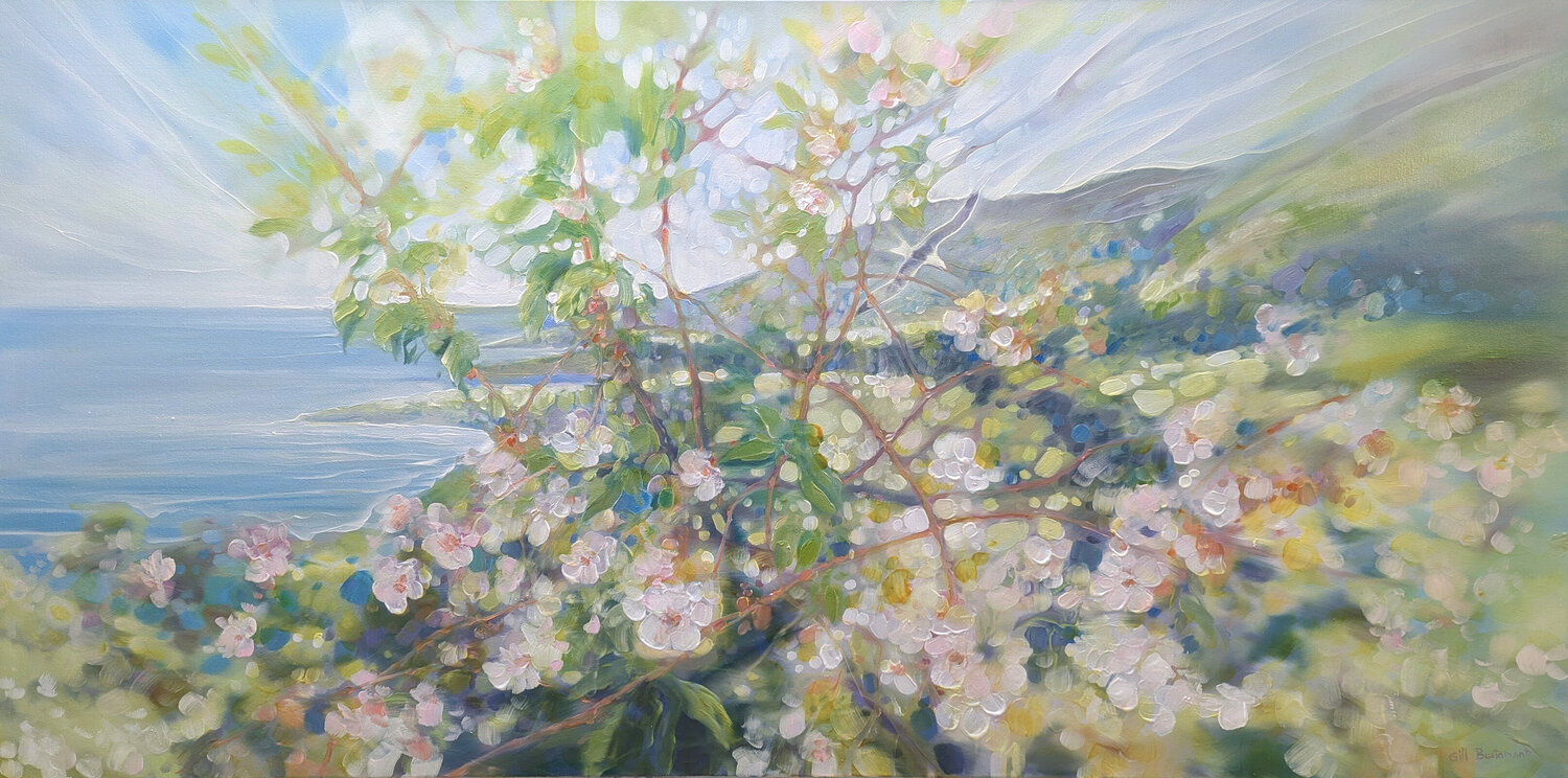 Dorset Calling Gill Bustamante Original painting for sale