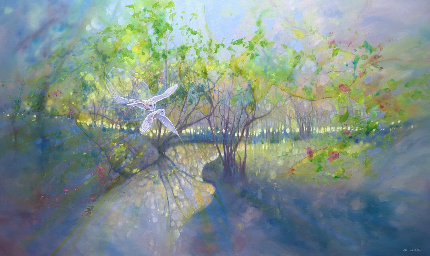 The Glade Portal Gill Bustamante Original painting for sale