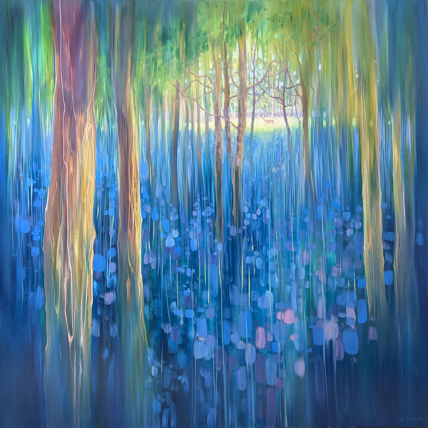 The Shapeshifter Gill Bustamante Original painting for sale