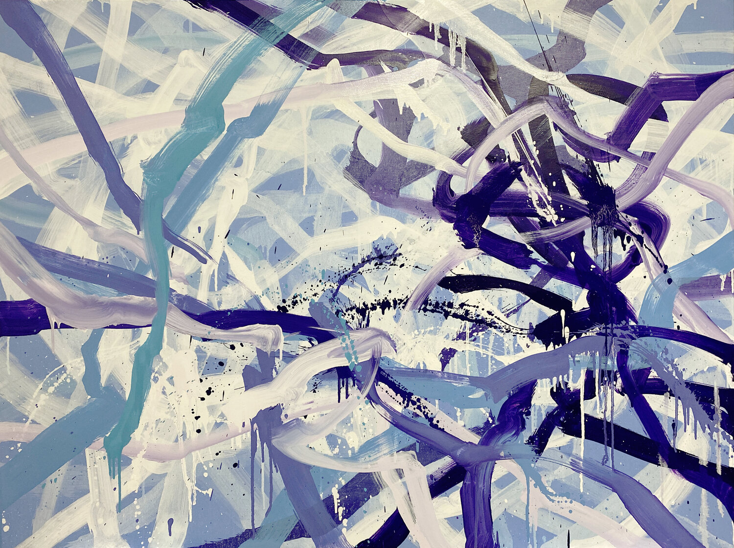 Entering 2 Lacey Kim Original painting for sale