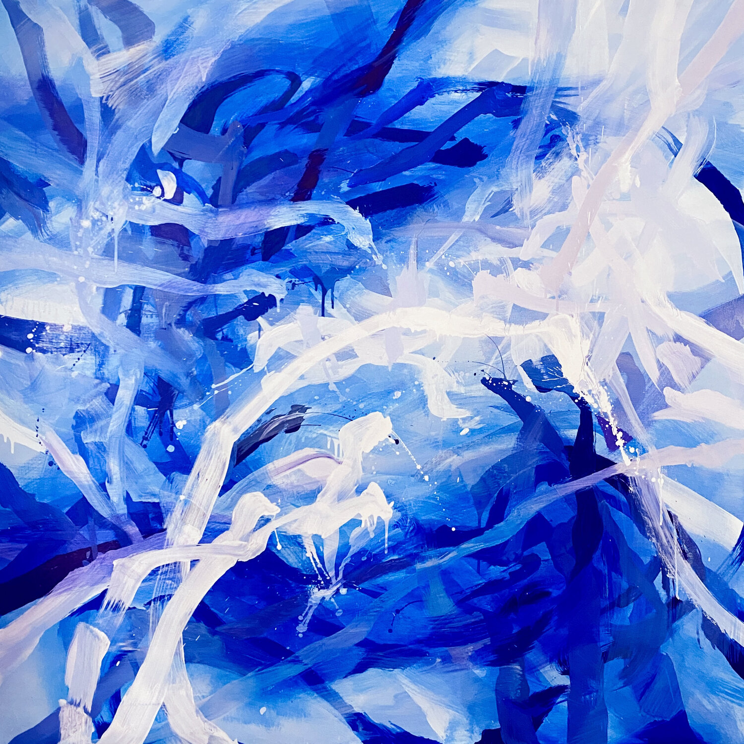 Anonymous Moments 1 Lacey Kim Original painting for sale