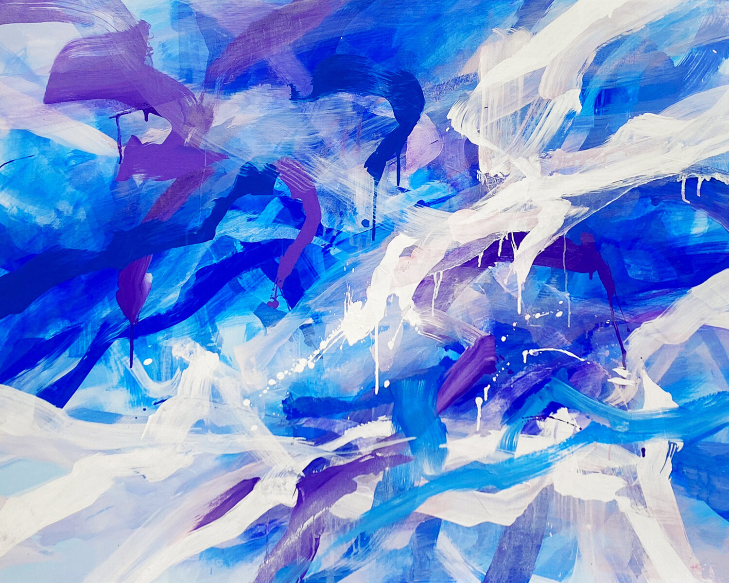 Anonymous Moments 2 Lacey Kim Original painting for sale