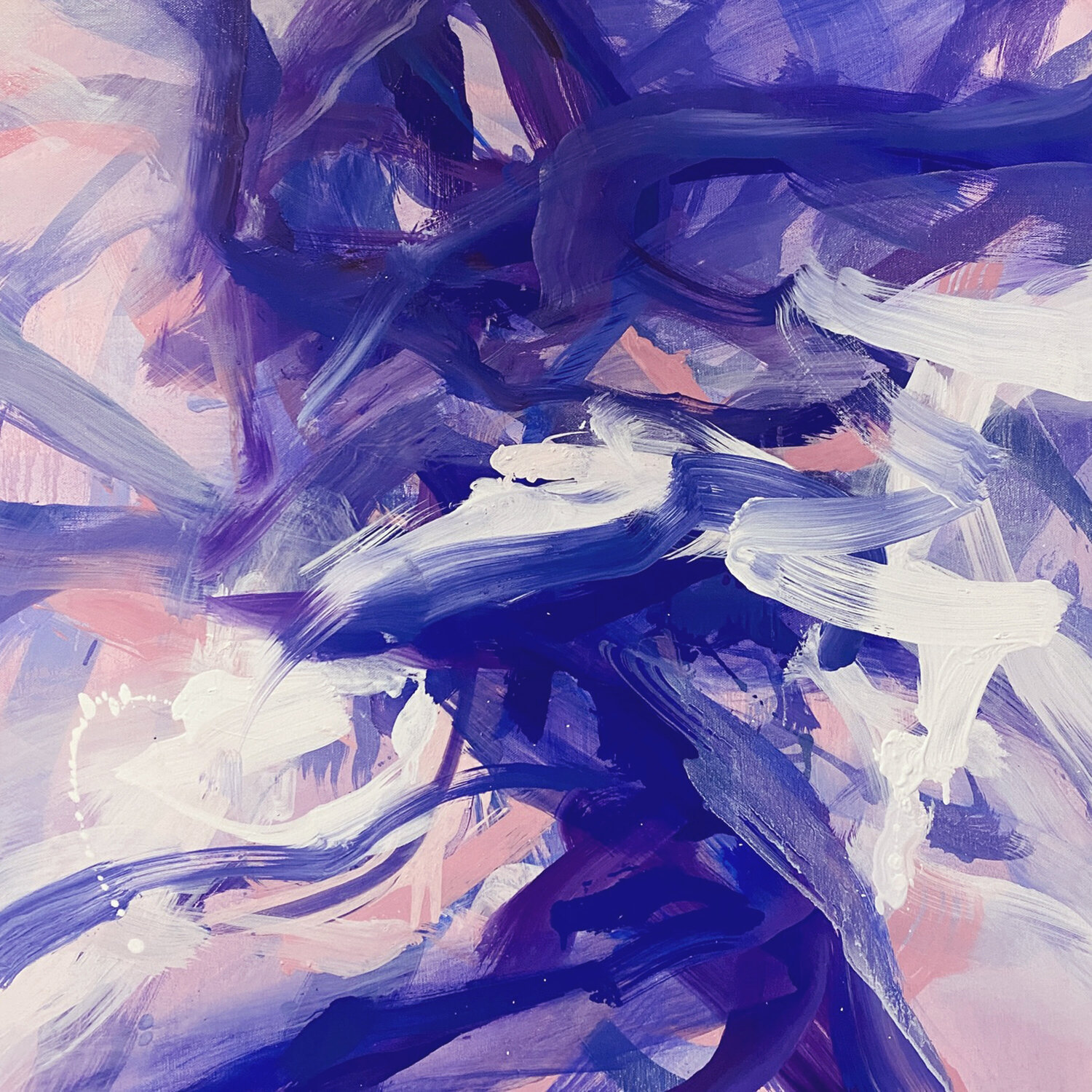 Dispersing 2 Lacey Kim Original painting for sale