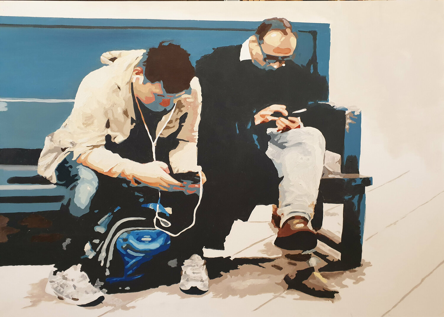 berlin 07-10-2017  9.06 am 2.0 Miguel Moran Original painting for sale