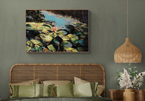Nenúfares by Ricardo Fabian Bertona, Painting for Sale on Select