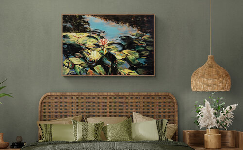 Nenúfares by Ricardo Fabian Bertona, Painting for Sale on Select