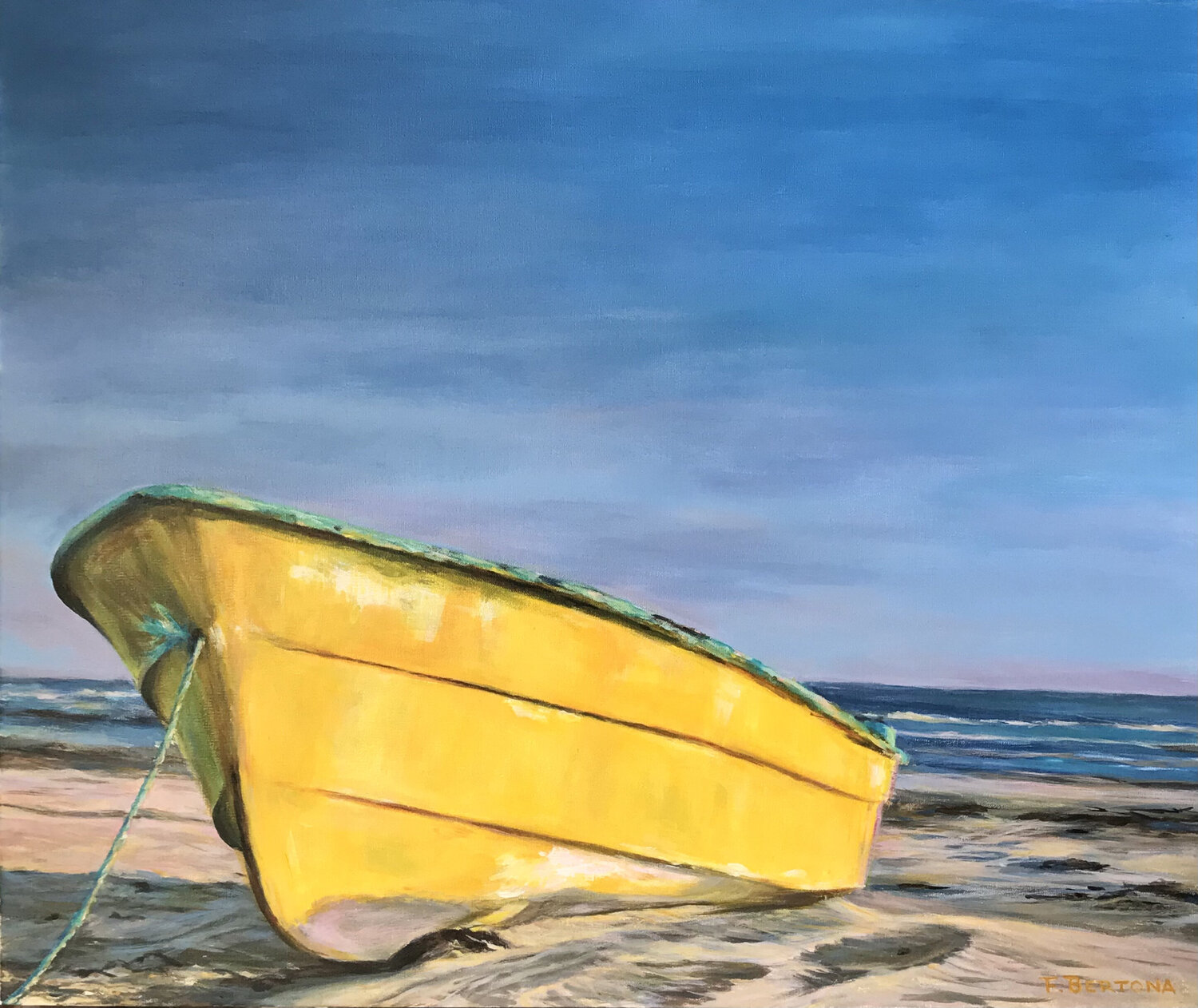 "Sunny days" Ricardo Fabian Bertona Original painting for sale