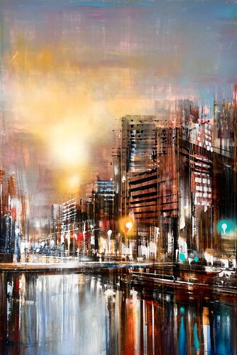 Disenchanted residential by Bianca Prettau, Painting for Sale on Select