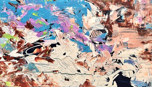 Mineral - shadows by Bianca Prettau, Painting for Sale on Select