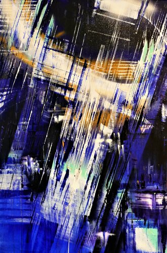 Space Station - study by Bianca Prettau, Painting for Sale on Select