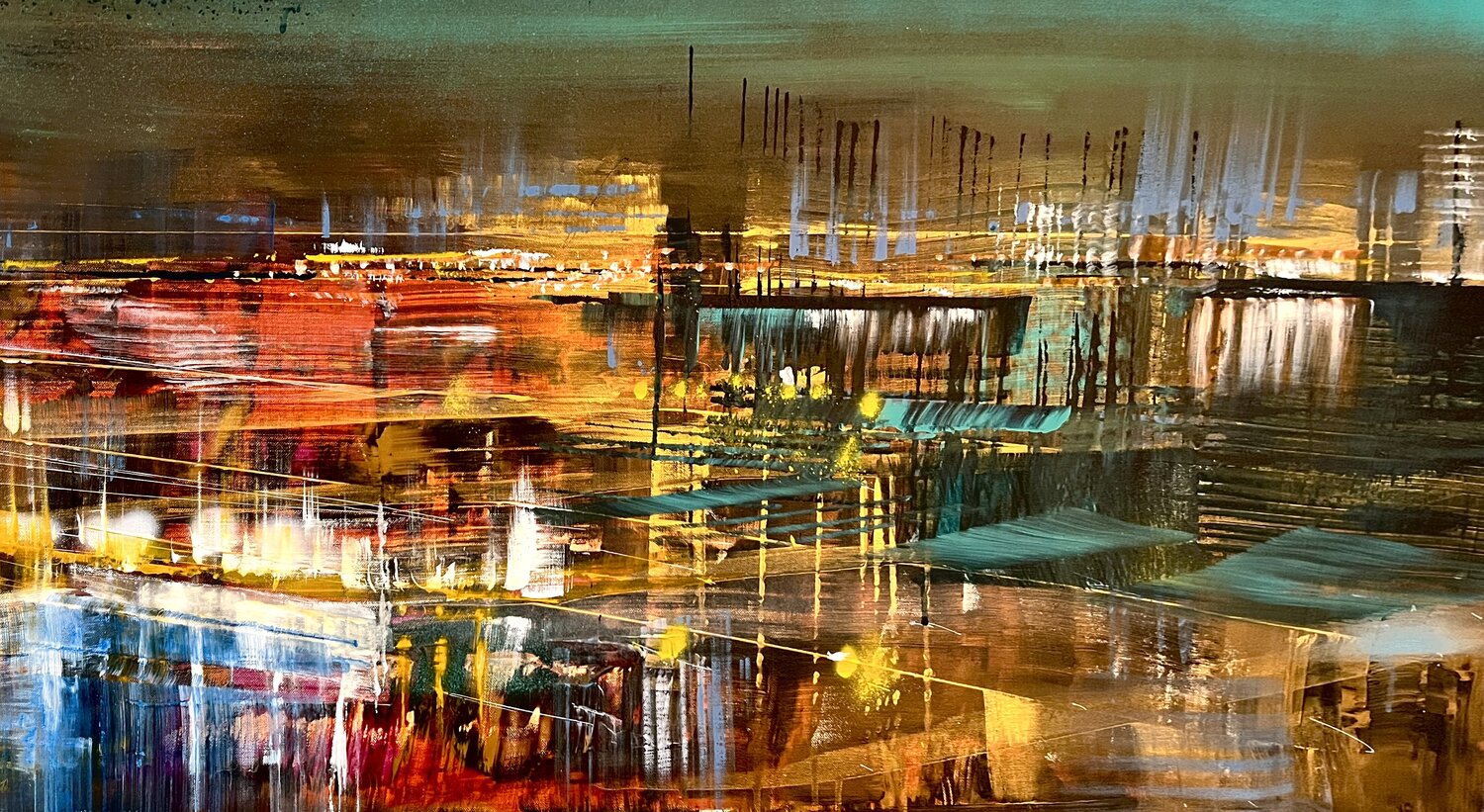Black bay Bianca Prettau Original painting for sale