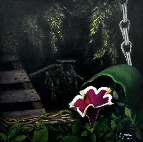 Loneliness by Bassam Andari, Painting for Sale on Select